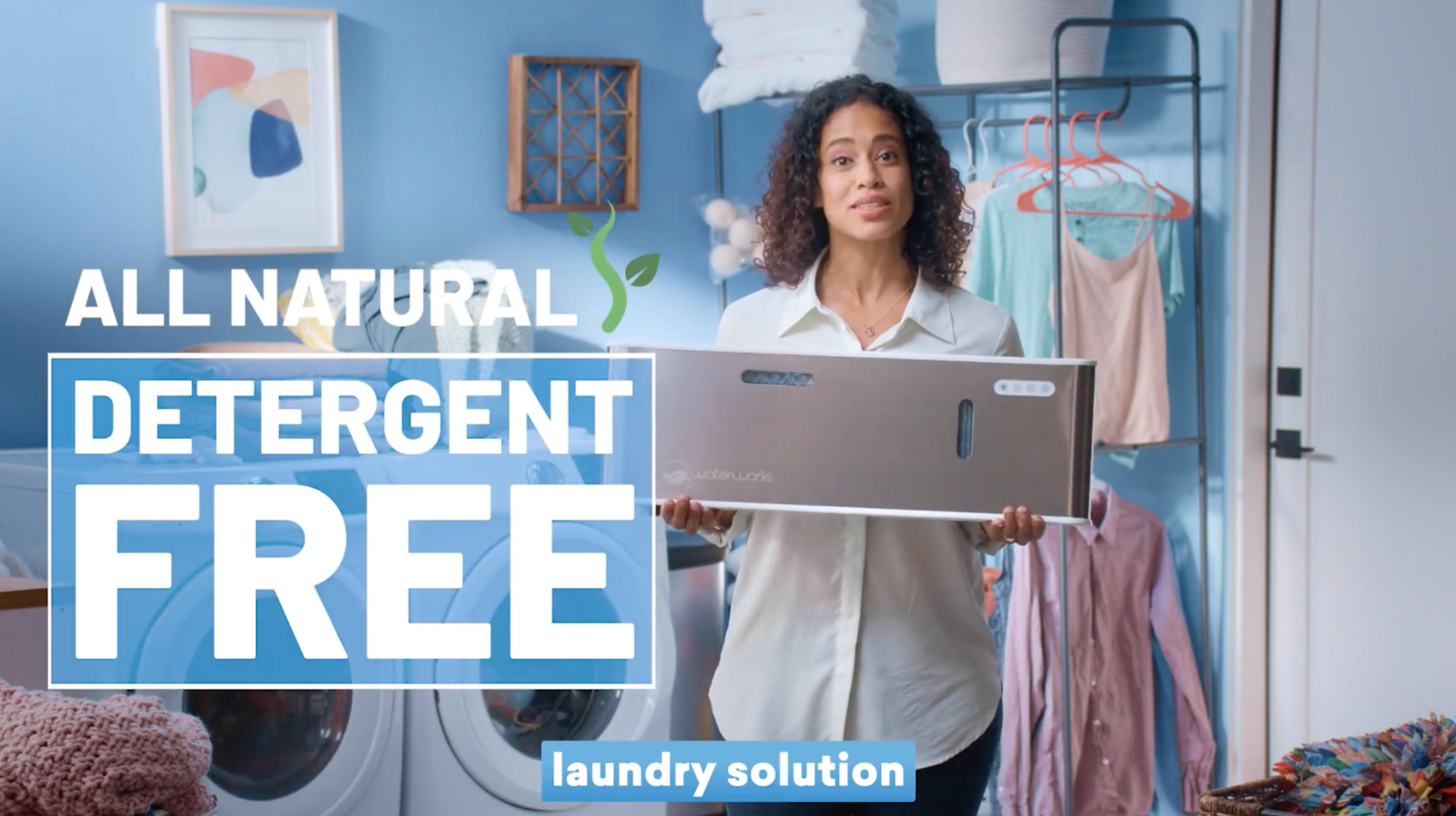 Load video: O3Waterworks Smart Laundry System